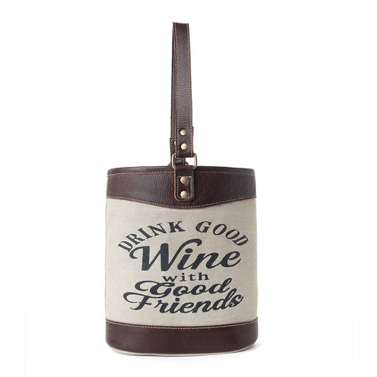 Good Wine, Good Friends Double Wine Tote