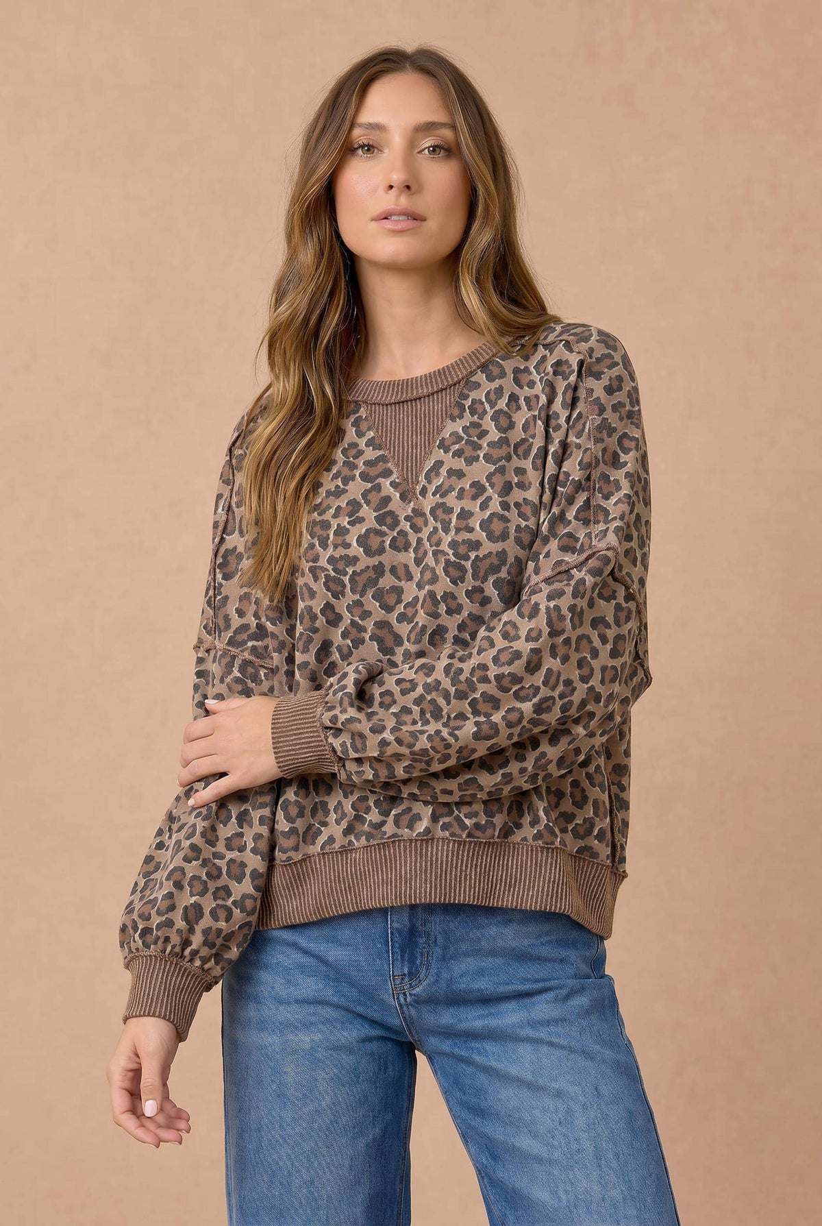 Wild Side Leopard Pullover