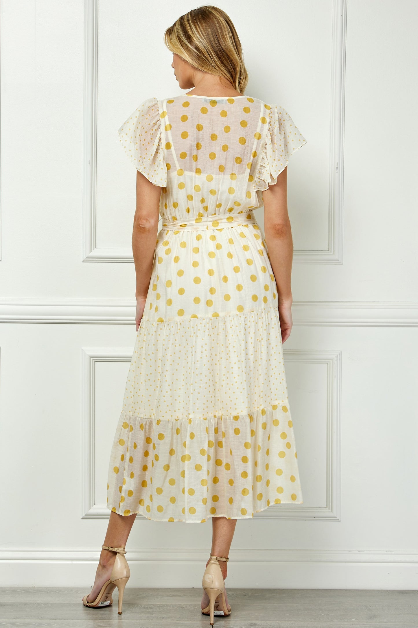 Ruffled Polka Dot Dress
